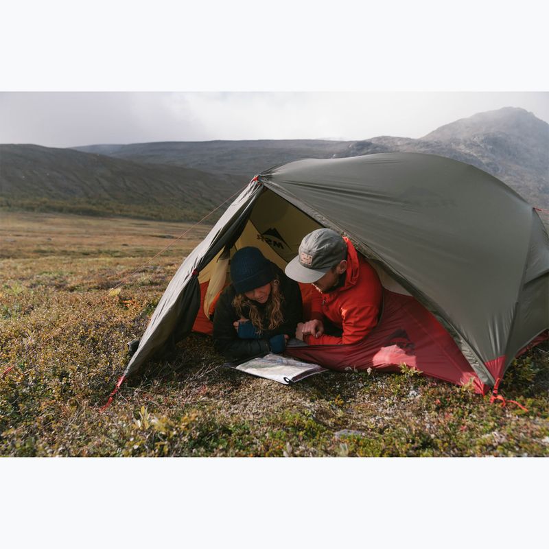 MSR Hubba NX 2 persoane cort trekking verde 6