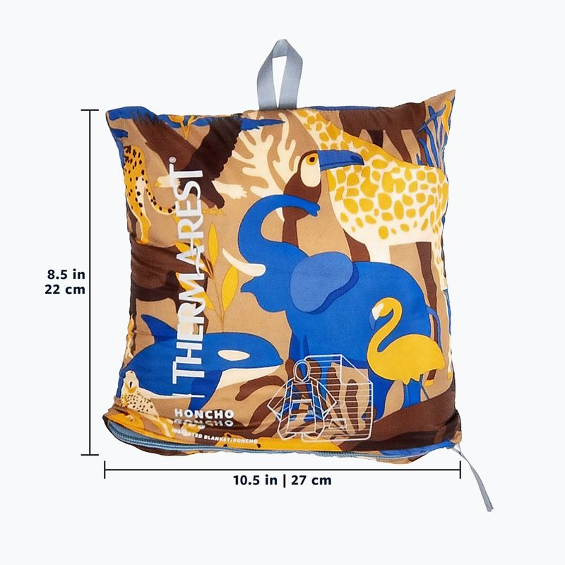 Pelerină de drumeții pentru copii Therm-a-Rest Honcho animal print 5