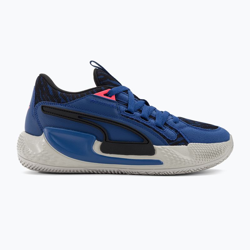 Pantofi de baschet pentru bărbați PUMA Court Rider Chaos Clydes Closet clyde royal/harbor mist/puma negru/fire orchid 2