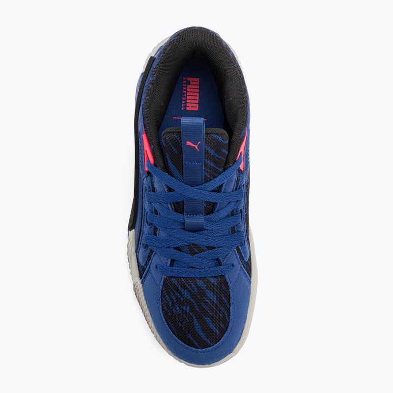 Pantofi de baschet pentru bărbați PUMA Court Rider Chaos Clydes Closet clyde royal/harbor mist/puma negru/fire orchid 6