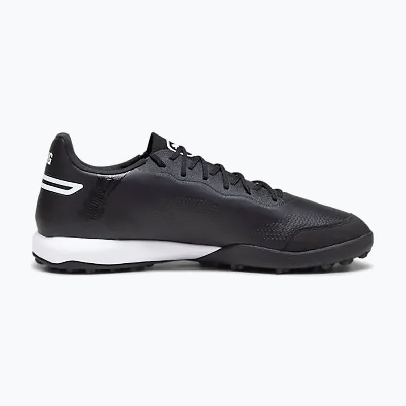 Ghete de fotbal pentru bărbați PUMA King Pro TT puma negru/puma alb 12