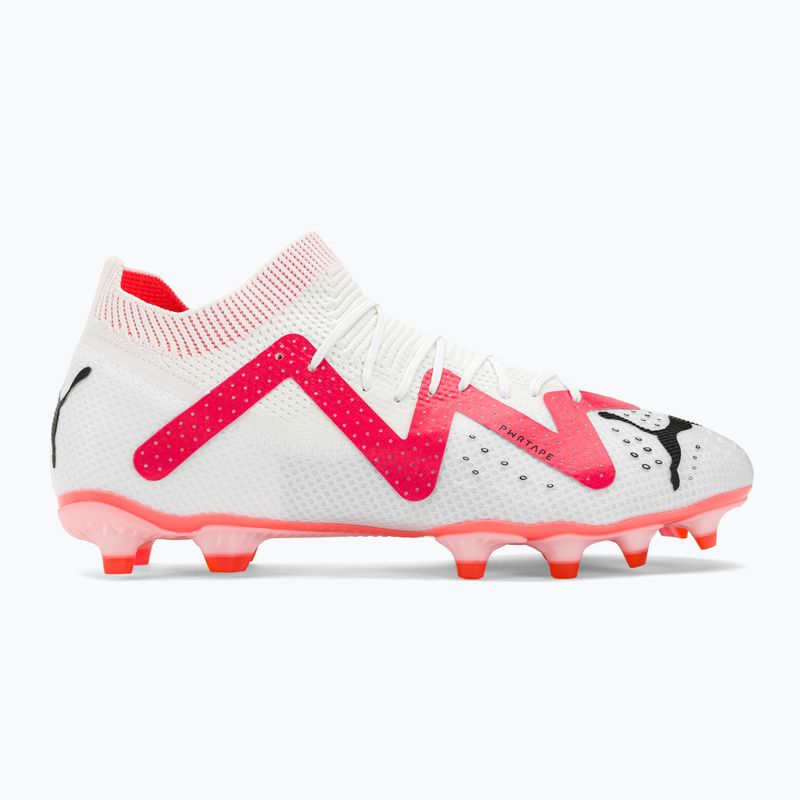 Cizme de fotbal pentru bărbați PUMA Future Pro FG/AG puma alb/puma negru/fire orchid 4