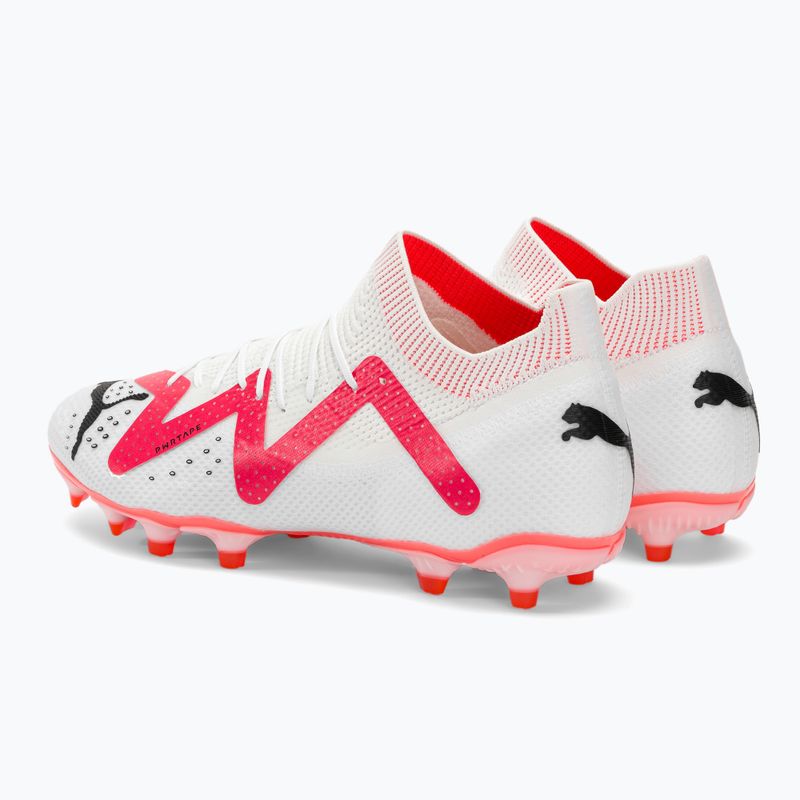 Cizme de fotbal pentru bărbați PUMA Future Pro FG/AG puma alb/puma negru/fire orchid 5