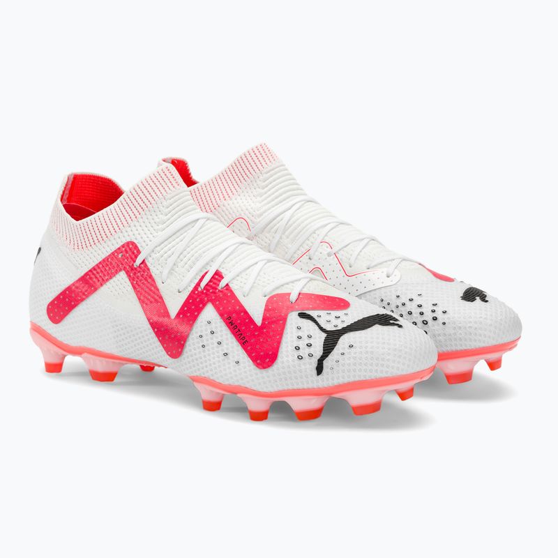 Cizme de fotbal pentru bărbați PUMA Future Pro FG/AG puma alb/puma negru/fire orchid 6