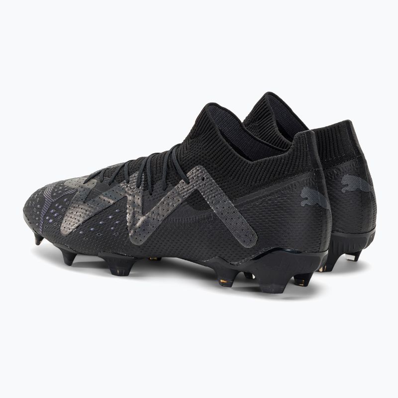 PUMA Ultimate FG/AG ghete de fotbal pentru bărbați puma negru/asfalt 3