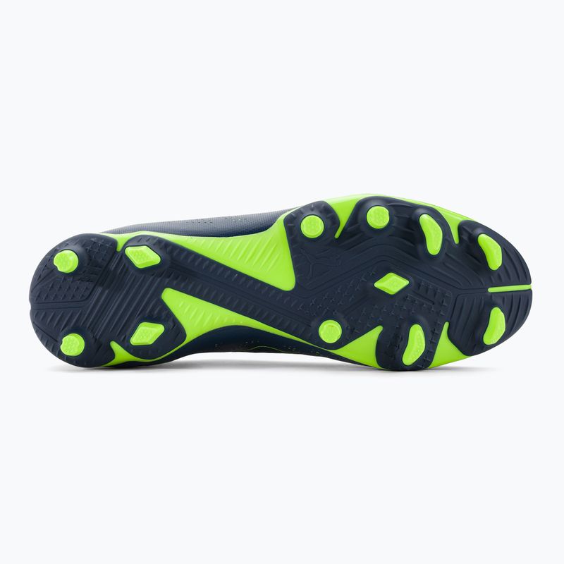 PUMA Future Play FG/AG ghete de fotbal pentru bărbați albastru persan/pro verde