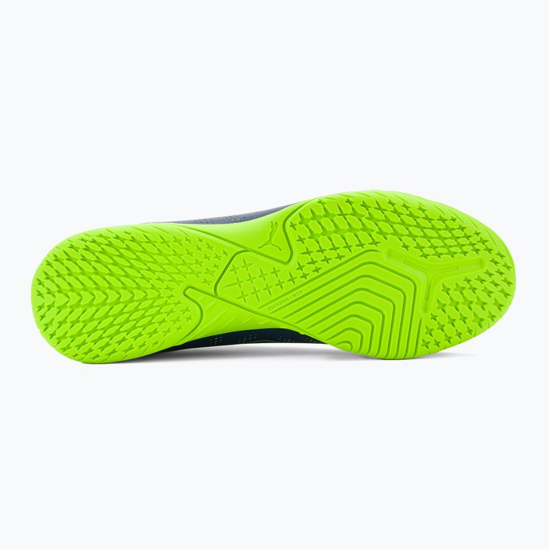 PUMA Future Play It ghete de fotbal pentru bărbați albastru persan/pro verde