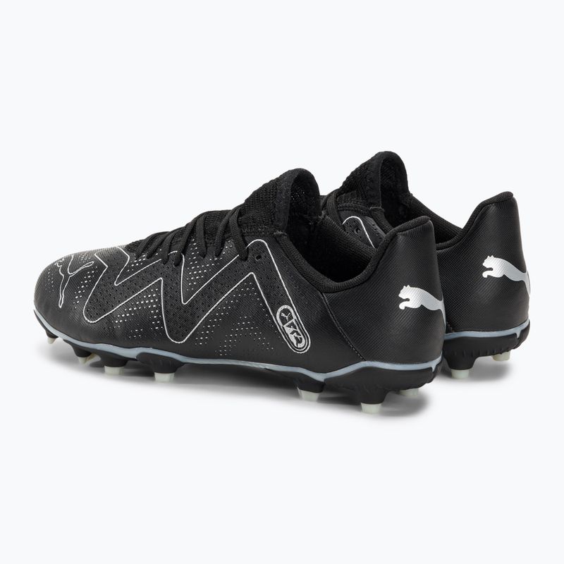 PUMA Future Play FG/AG Jr ghete de fotbal pentru copii puma negru/puma argintiu 3