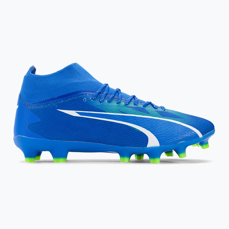 PUMA Ultra Pro FG/AG ghete de fotbal pentru bărbați ultra blue/puma white/pro green 2