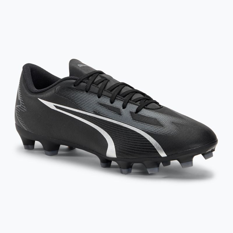 Cizme de fotbal pentru bărbați PUMA Ultra Play FG/AG puma negru/asfalt