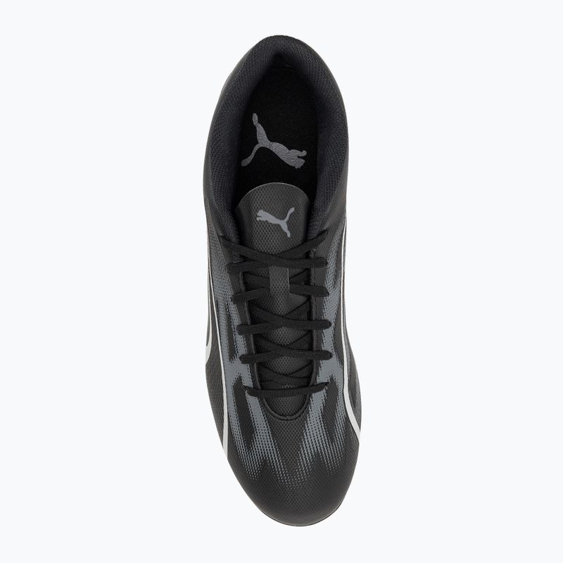 Cizme de fotbal pentru bărbați PUMA Ultra Play FG/AG puma negru/asfalt