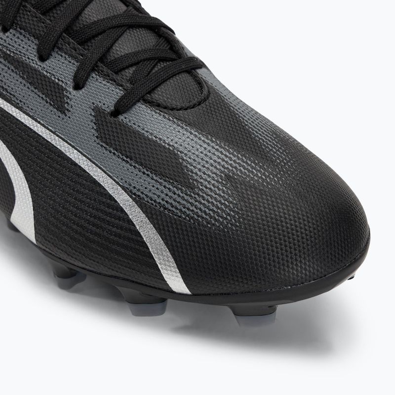 Cizme de fotbal pentru bărbați PUMA Ultra Play FG/AG puma negru/asfalt