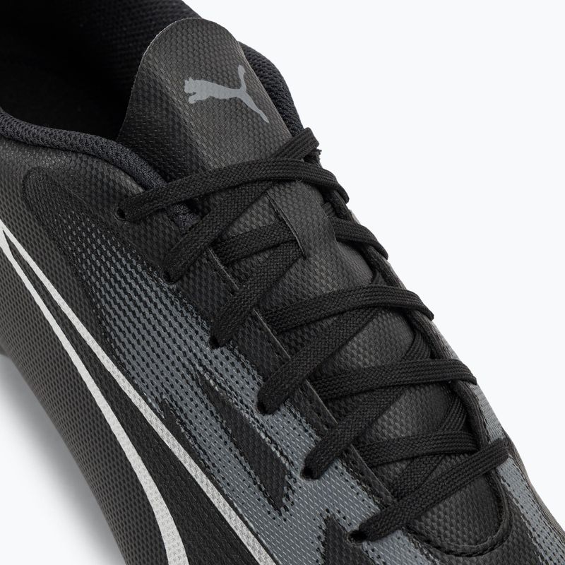Cizme de fotbal pentru bărbați PUMA Ultra Play FG/AG puma negru/asfalt