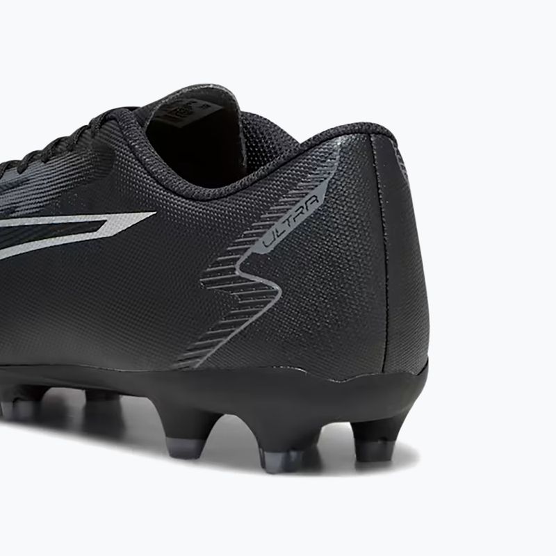 Cizme de fotbal pentru bărbați PUMA Ultra Play FG/AG puma negru/asfalt