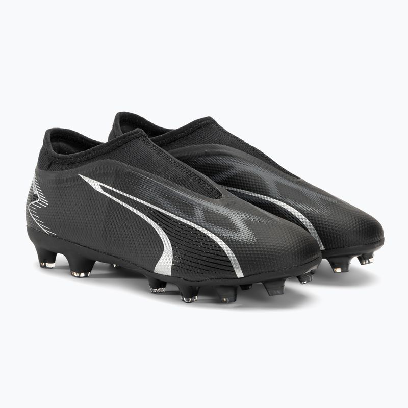 PUMA Ultra Match Ll FG/AG Jr ghete de fotbal pentru copii puma negru/asfalt 4