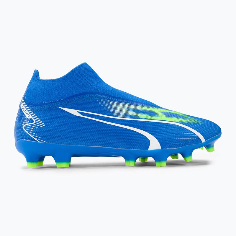 PUMA ghete de fotbal pentru bărbați Ultra Match+ Ll FG/AG ultra blue/puma white/pro green 2