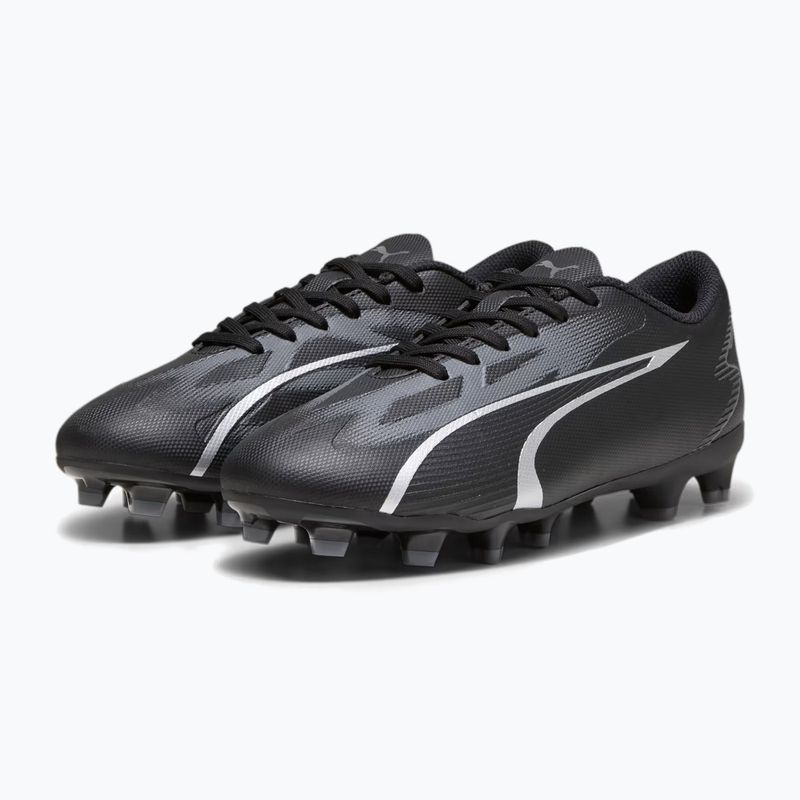PUMA Ultra Play FG/AG Jr ghete de fotbal pentru copii puma negru/asfalt