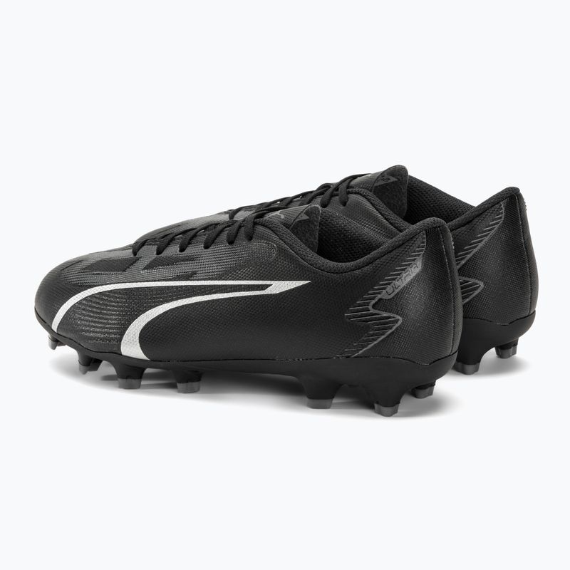 PUMA Ultra Play FG/AG Jr ghete de fotbal pentru copii puma negru/asfalt