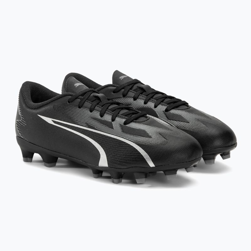 PUMA Ultra Play FG/AG Jr ghete de fotbal pentru copii puma negru/asfalt