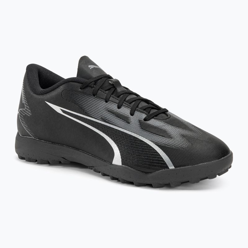 Cizme de fotbal pentru bărbați PUMA Ultra Play FG/AG puma negru/asfalt