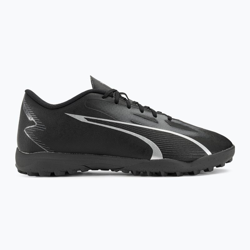 Cizme de fotbal pentru bărbați PUMA Ultra Play FG/AG puma negru/asfalt 2