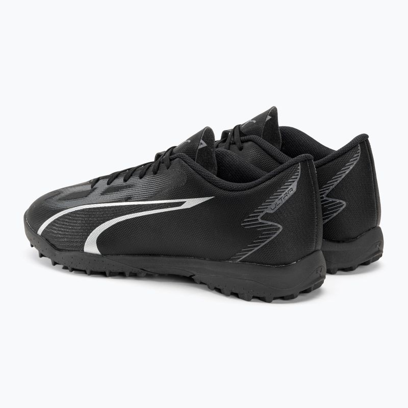 Cizme de fotbal pentru bărbați PUMA Ultra Play FG/AG puma negru/asfalt 3