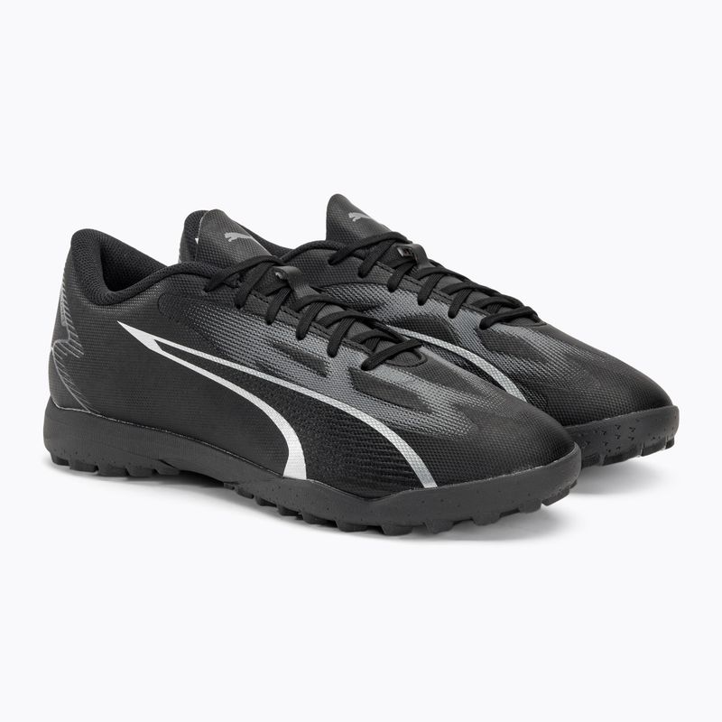 Cizme de fotbal pentru bărbați PUMA Ultra Play FG/AG puma negru/asfalt 4