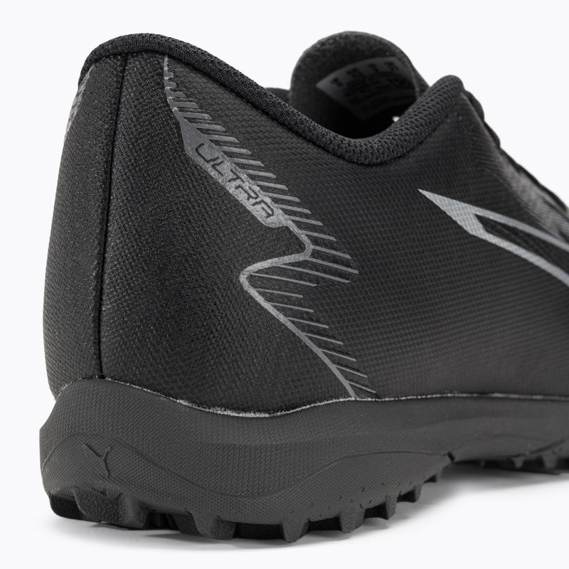 Cizme de fotbal pentru bărbați PUMA Ultra Play FG/AG puma negru/asfalt 9