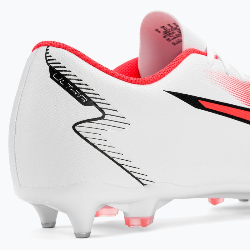 Cizme de fotbal PUMA Ultra Play MXSG pentru bărbați puma alb/puma negru/fire orchid