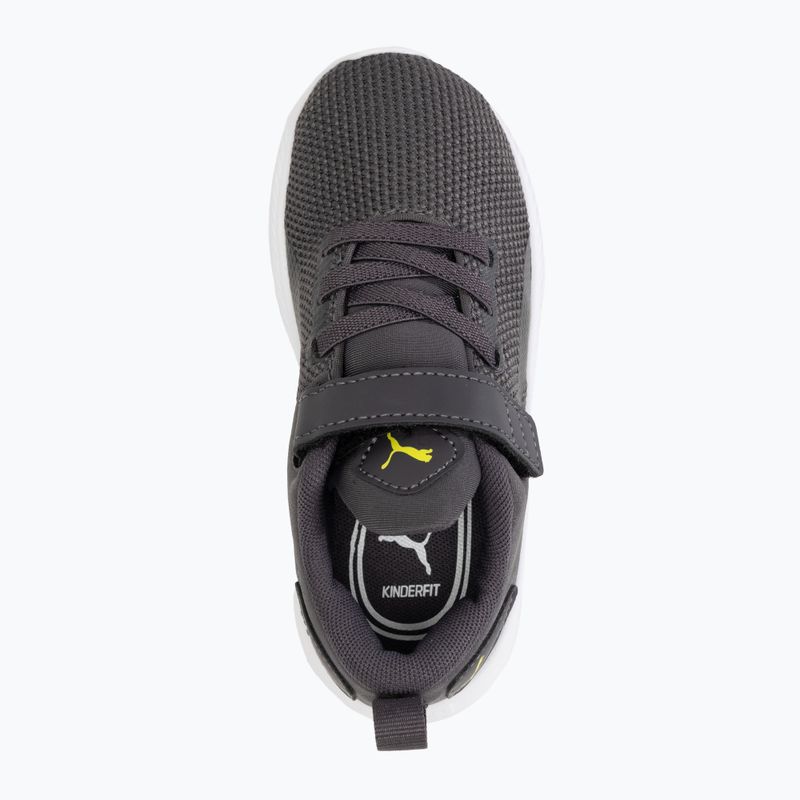 Încălțăminte pentru copii PUMA Flyer Runner V Inf dark coal/puma/black/lime smash 5