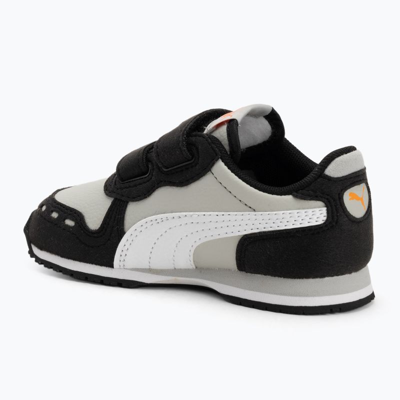 Încălțăminte pentru copii  PUMA Cabana Racer SL 20 V Inf ash gray/puma white/puma black 3