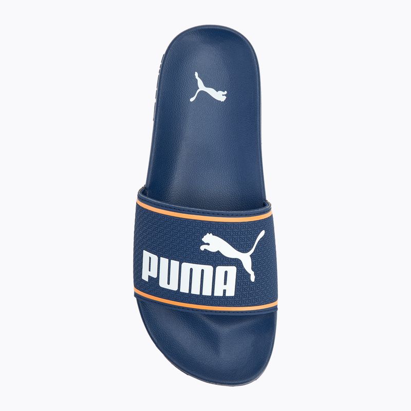 Papuci PUMA Leadcat 2.0 persian blue/puma white/pumpkin pie 5