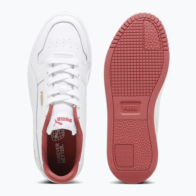 Încălțăminte pentru femei PUMA Carina Street puma white/astro red 4