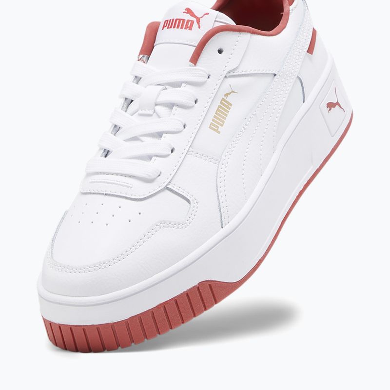 Încălțăminte pentru femei PUMA Carina Street puma white/astro red 5