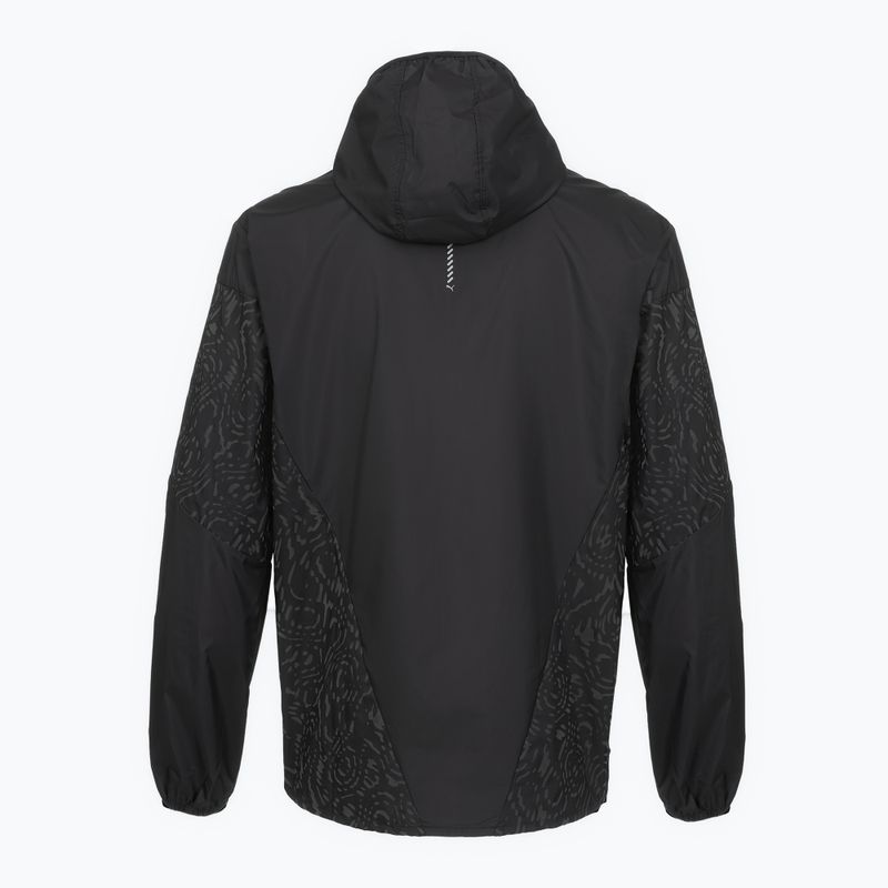 Geacă de alergare pentru bărbați Puma Run AOP Lightweight Jacket black 2