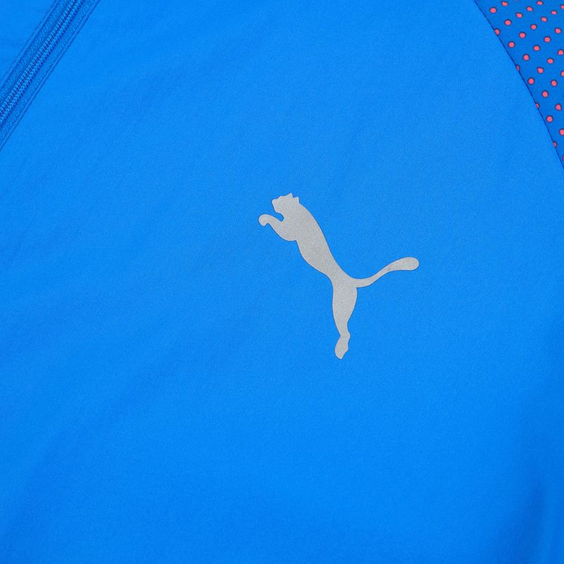 Geacă de alergare pentru bărbați Puma Run Favorite Woven Jacket blue/fire orchid 3