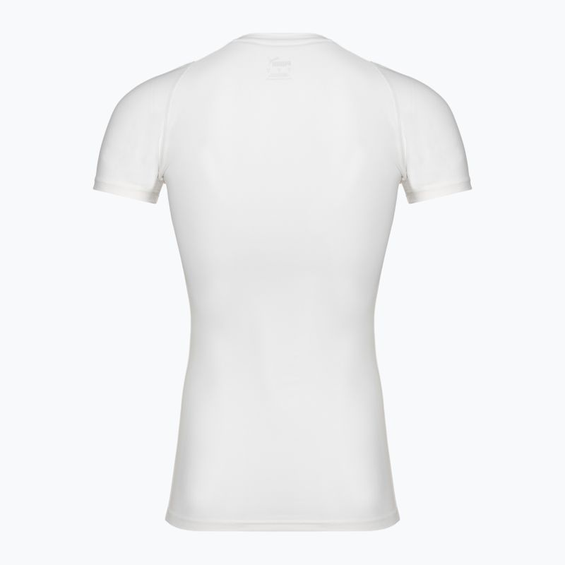 Tricou de baschet pentru bărbați PUMA Hoops Team SS Baselayer puma white 2