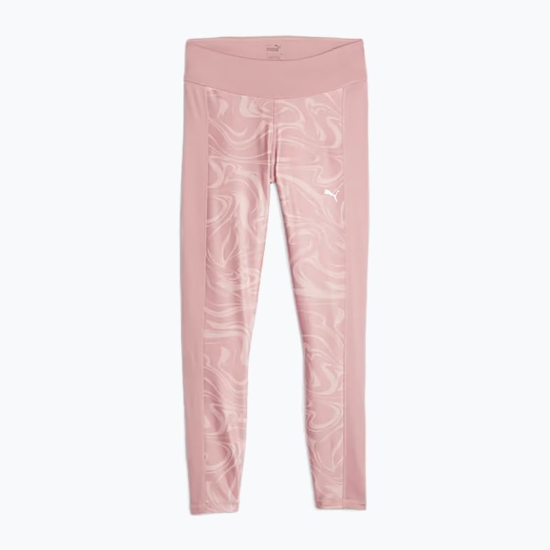 Jambiere de antrenament pentru femei PUMA Train Favorites AOP High Waist 7/8 future roz