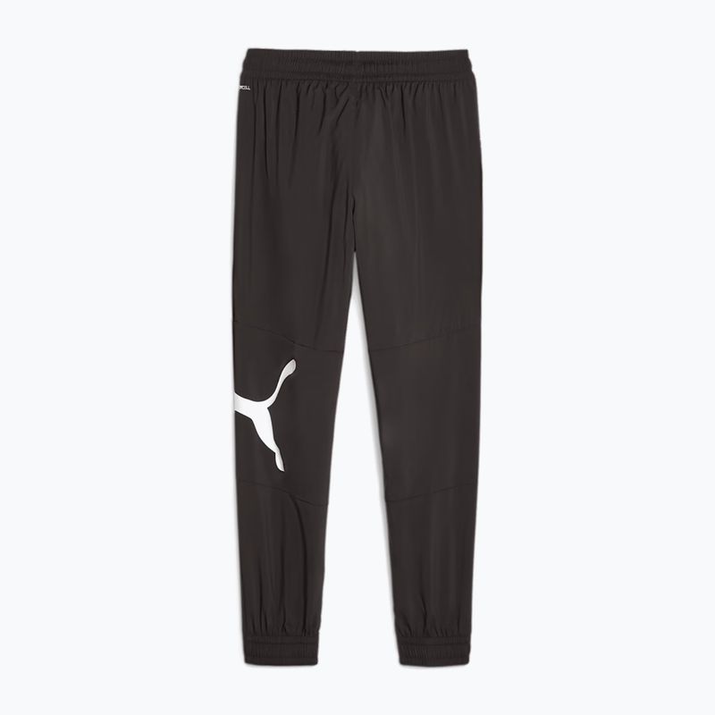 Pantaloni de antrenament pentru bărbați PUMA Train All Day Big Cat Woven puma negru/puma alb puma 2