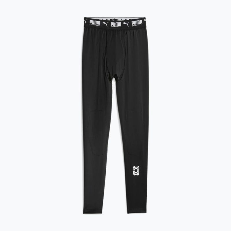 Colanți de bachet pentru bărbați PUMA Hoops Team Full Baselayer puma black
