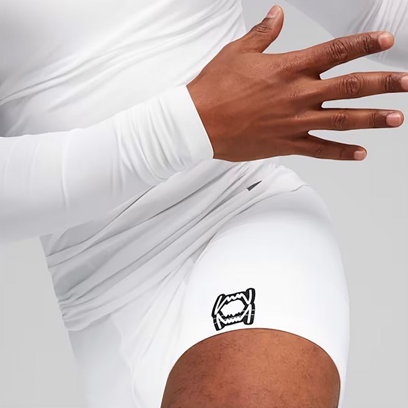 Pantaloni scurți de baschet pentru bărbați PUMA Hoops Team Baselayer puma white 5
