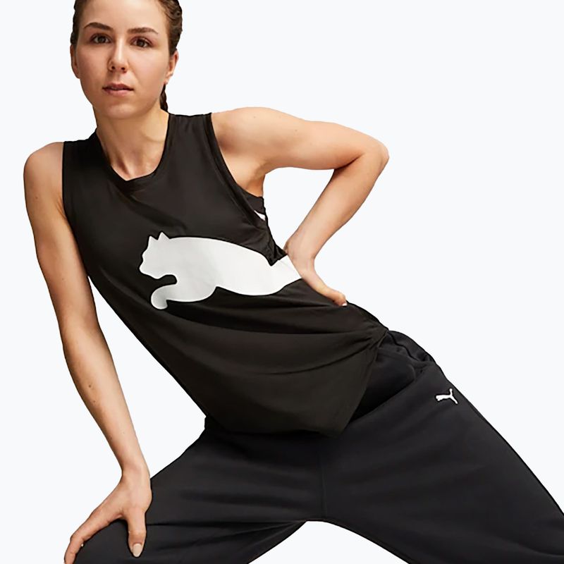 Tricou de antrenament pentru femei PUMA Train All Day Big Cat Tank puma negru