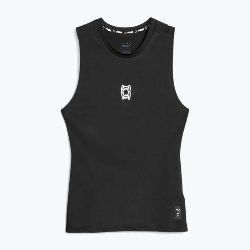 Tank top de baschet pentru bărbați PUMA Hoops Team Slvs Baselayer puma black