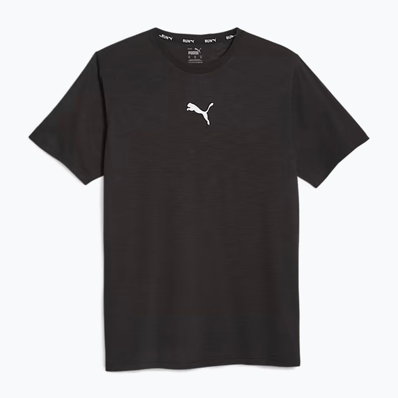 Tricou de alergare pentru bărbați PUMA Graphic Tee Puma Fit puma negru/q3 graphic