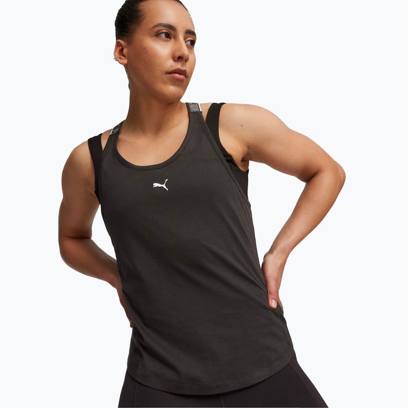 Tricou de antrenament pentru femei PUMA Strong Tank puma negru
