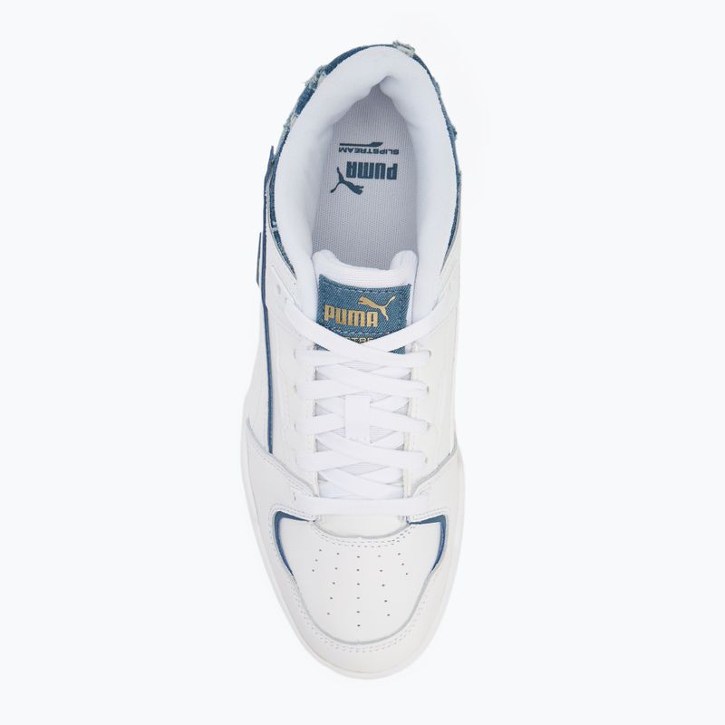 Încălțăminte PUMA Slipstream Bball Denim puma white/deep dive 5