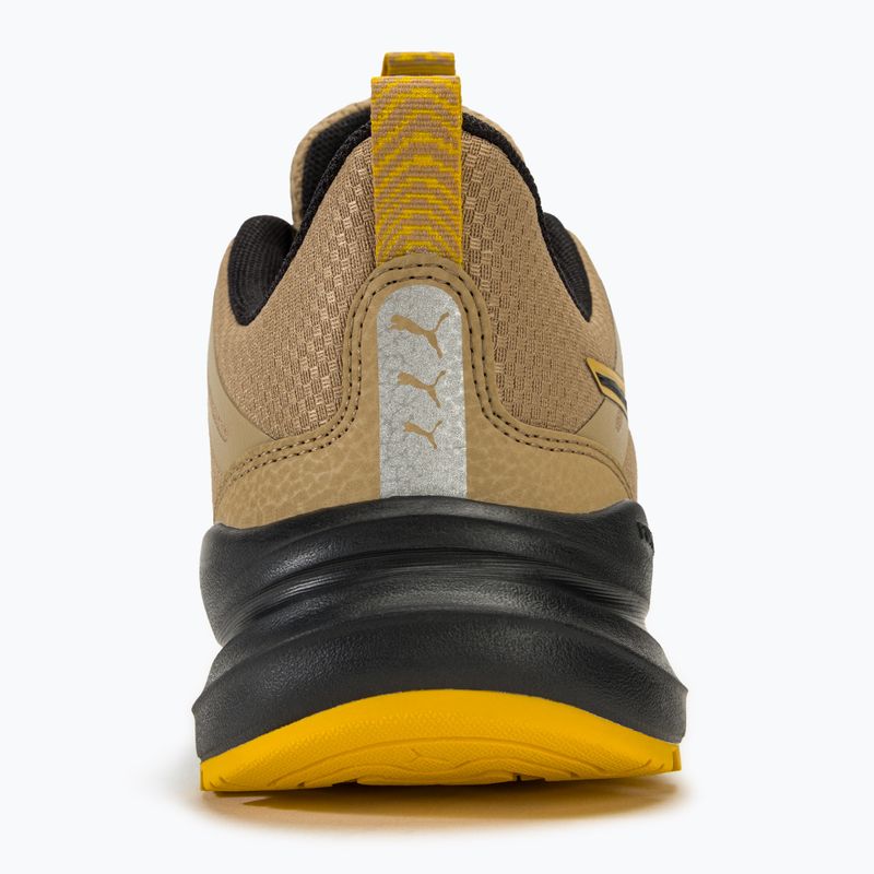 Încălțăminte de alergat PUMA Reflect Lite Trail prairie tan/yellow sizzle/puma black 6