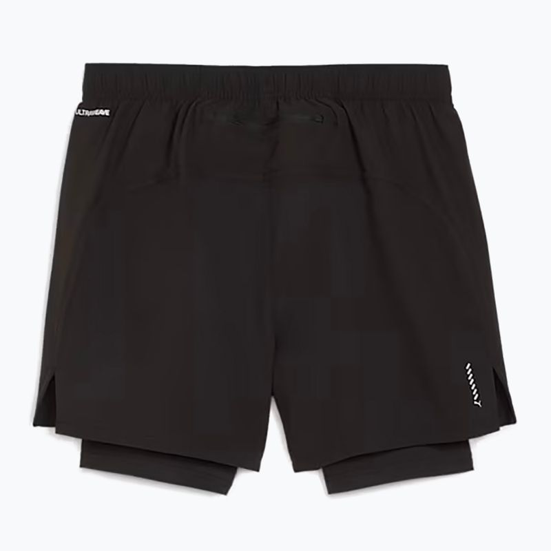 Pantaloni scurți de alergat pentru bărbați PUMA Run Velocity Ultraweave 2in1 black 2