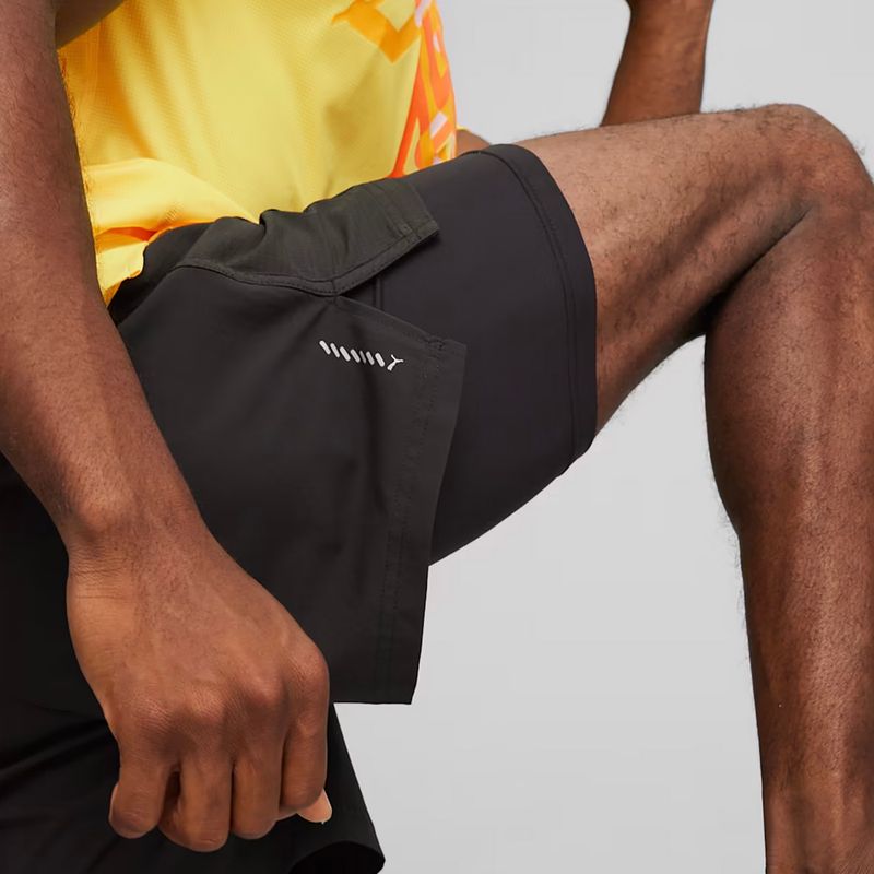 Pantaloni scurți de alergat pentru bărbați PUMA Run Velocity Ultraweave 2in1 black 7
