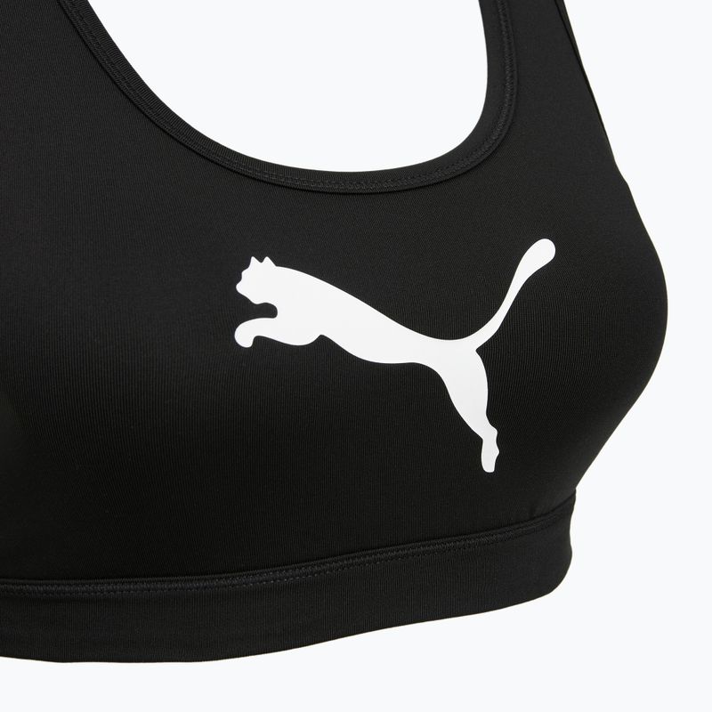 Sutien de alergare PUMA 4Keeps Bra black/white 3